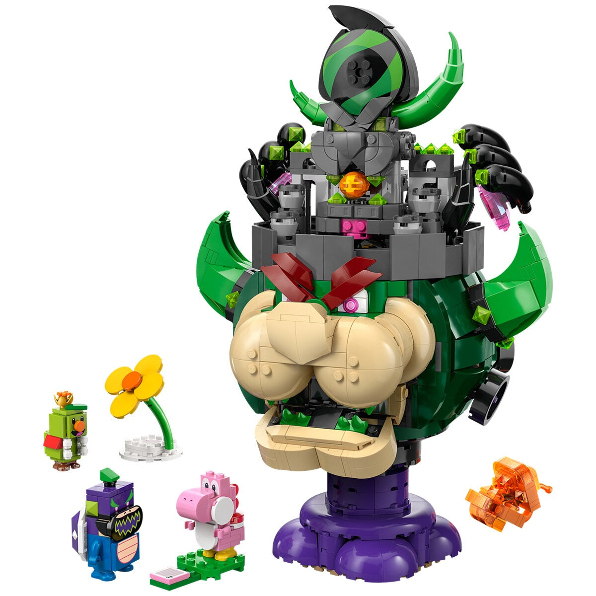 LEGO Super Mario Castle Bowser Set 72042 with Prince Florian & 1251 Pieces - SuperSaverAU - view 2