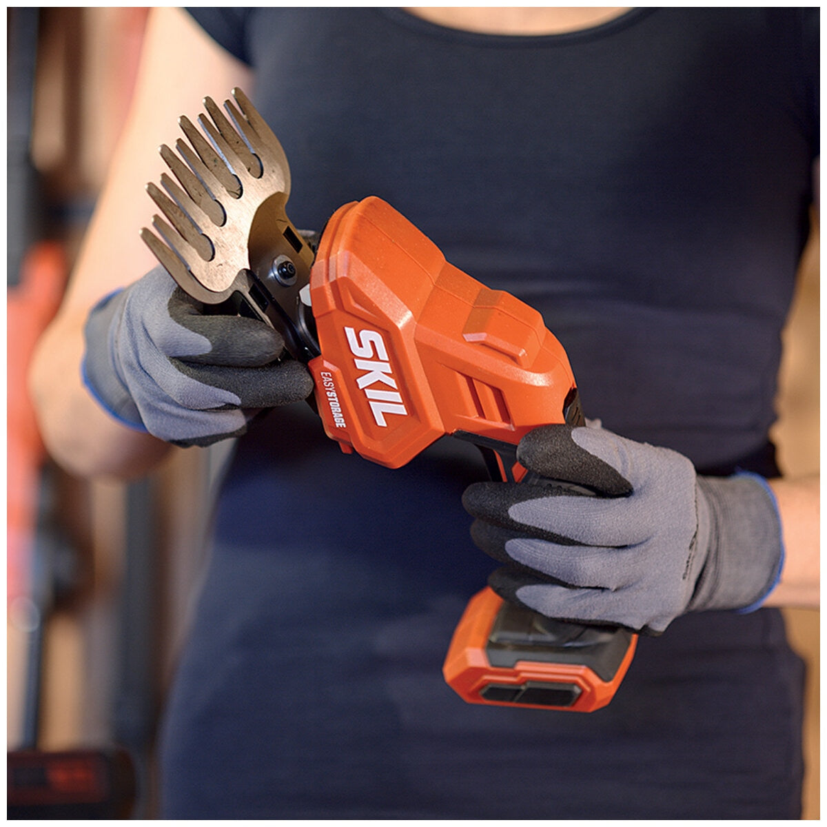 SKIL 20V Grass and Shrub Shear Kit, Lightweight, Tool-less Blade Change, Weather Resistant - SuperSaverAU - view 5