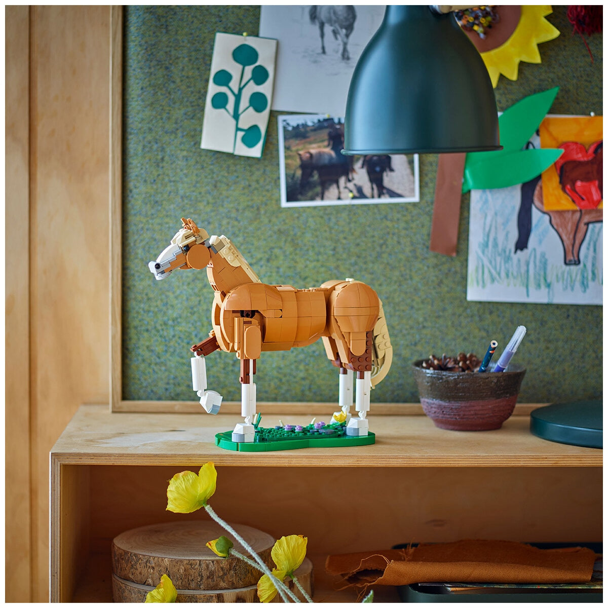 LEGO Creator 3 In 1 Beautiful Horse Toy 31166