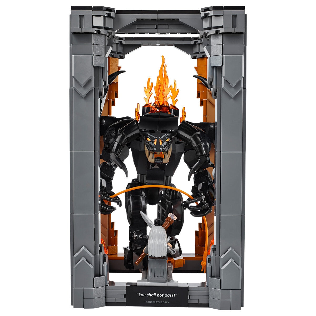 LEGO Icons The Lord Of the Rings Balrog Book Nook 10367