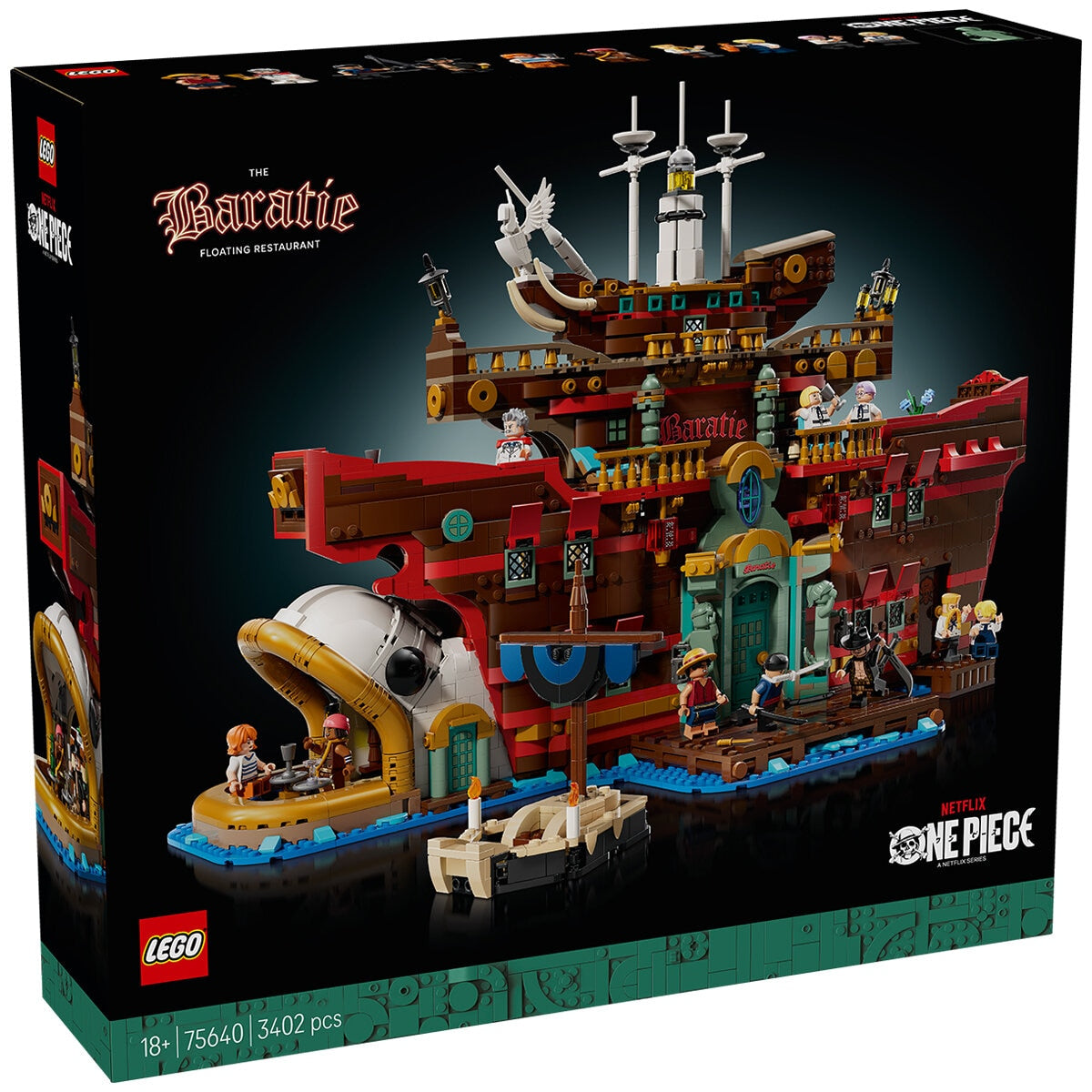 LEGO One Piece The Baratie Floating Restaurant 75640