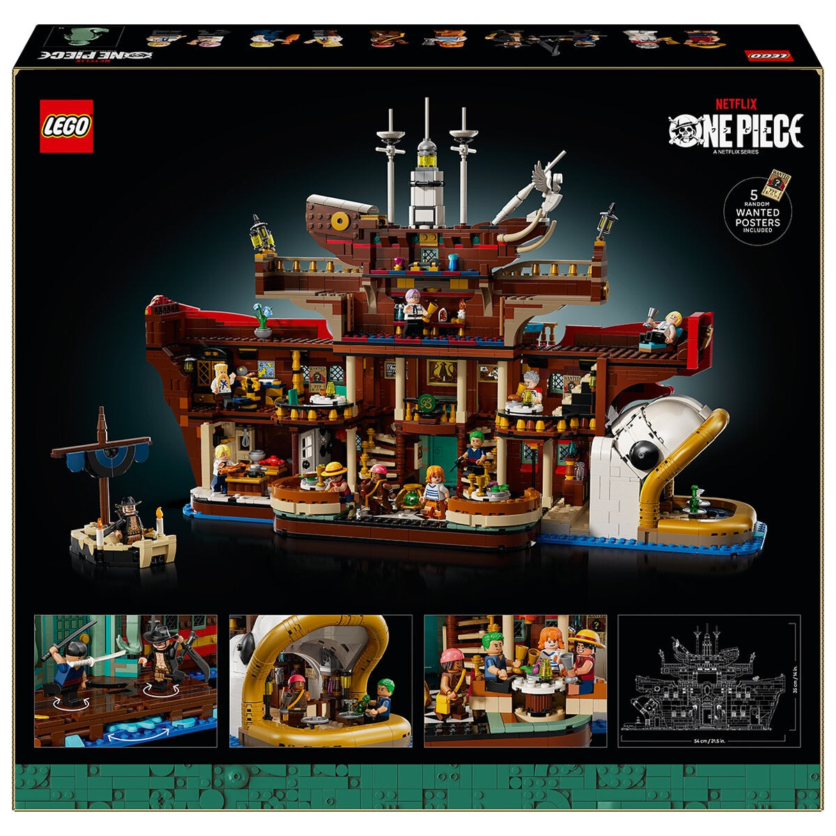 LEGO One Piece The Baratie Floating Restaurant 75640