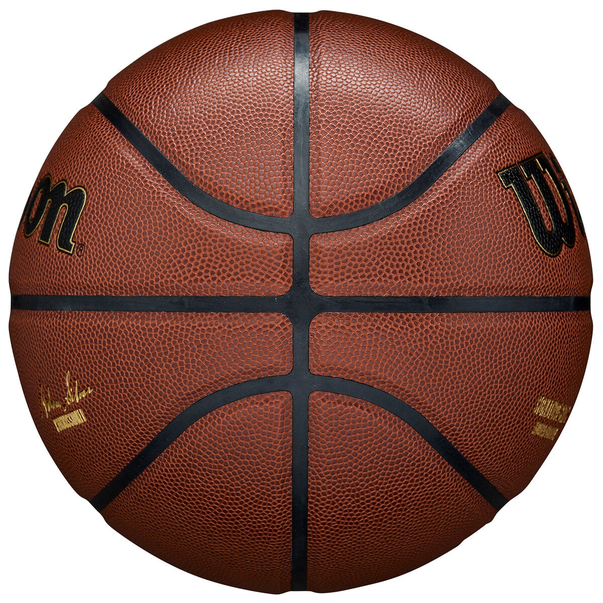 Wilson NBA Alliance Signature Basketball Size 7 - Pure Feel Cover, Durable, Indoor/Outdoor - SuperSaverAU - view 6