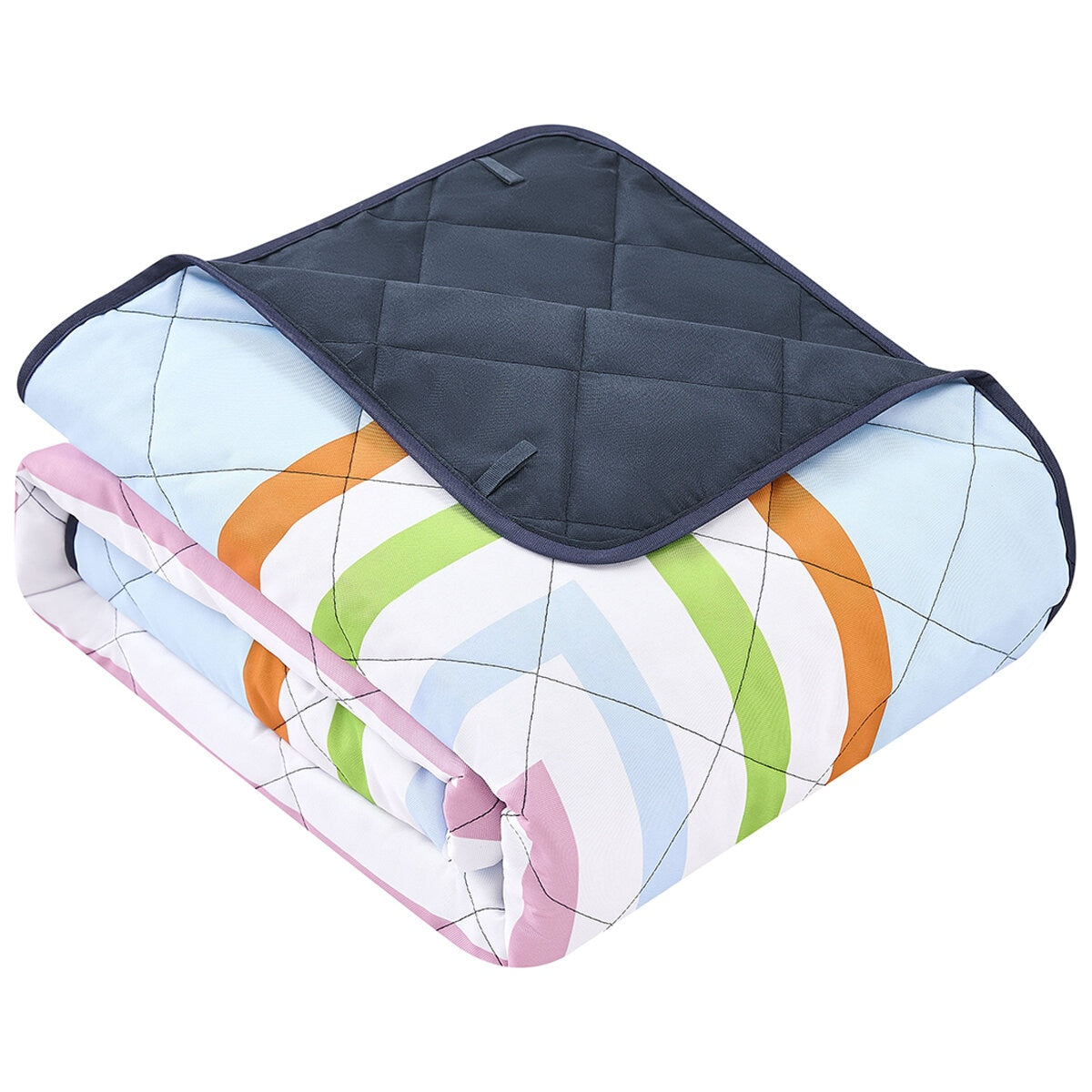 Hunter Outdoor Picnic Blanket Bedford Blue, 152 x 183 cm, Water Resistant, Tent Loops - SuperSaverAU - view 4