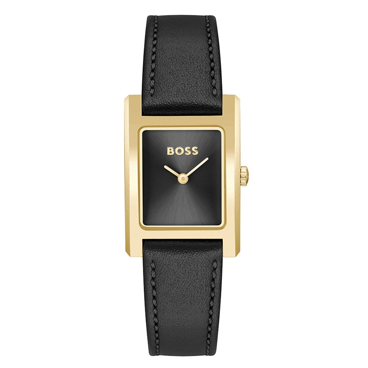 BOSS Lucy Women's Watch 23mm Black Leather Strap Black Dial Quartz - SuperSaverAU - view 1