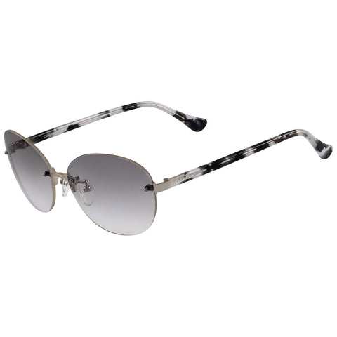 Calvin Klein Men's Sunglasses, Gradient Grey Lens, Oval Frame, 58 mm - SuperSaverAU - view 1