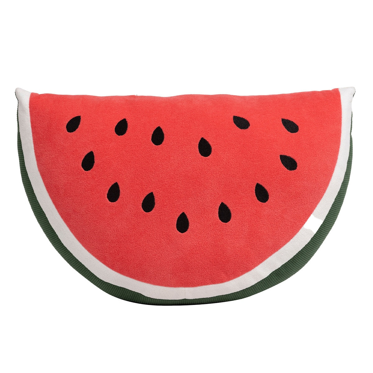 Brentwood Originals Watermelon Fruit Shape Pillow 419x470x140mm, OEKO-TEX Certified - SuperSaverAU - view 1