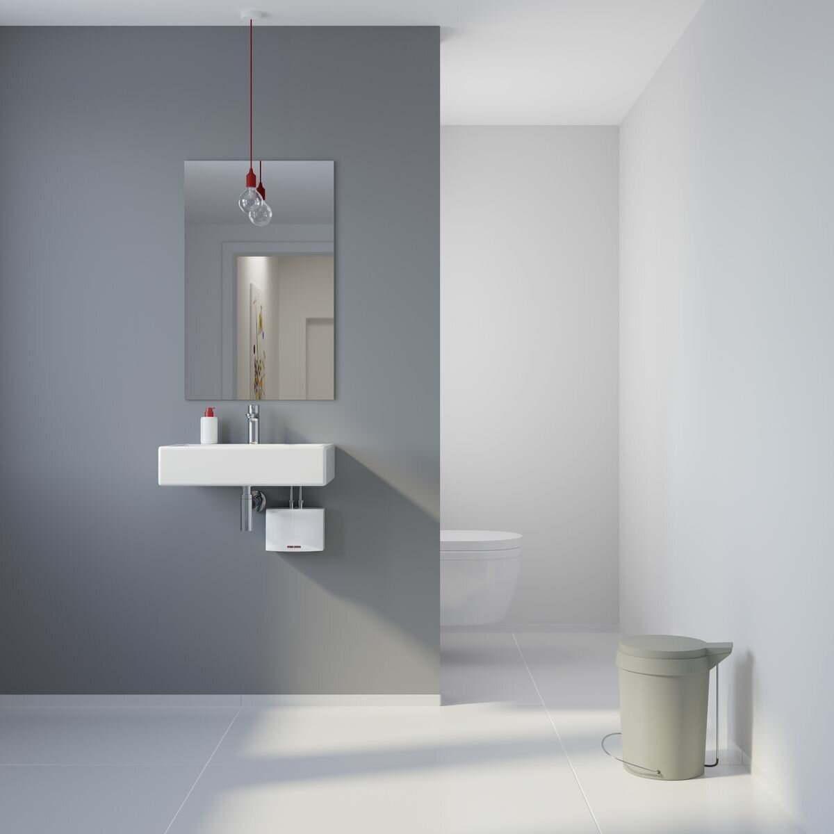 Stiebel Eltron instant hot water heater with sensor tap - undersink installation - DEM6SENSORTAP