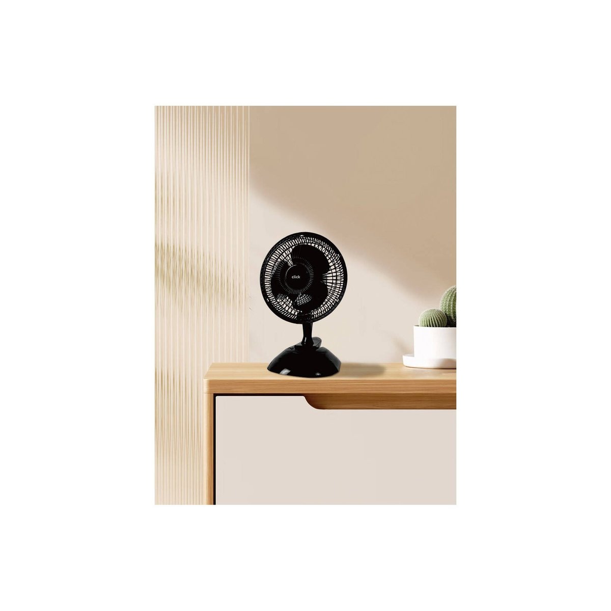 Click 15cm Clip on Desk Fan - Black - Adjustable Speed - Compact Design - SuperSaverAU - view 3