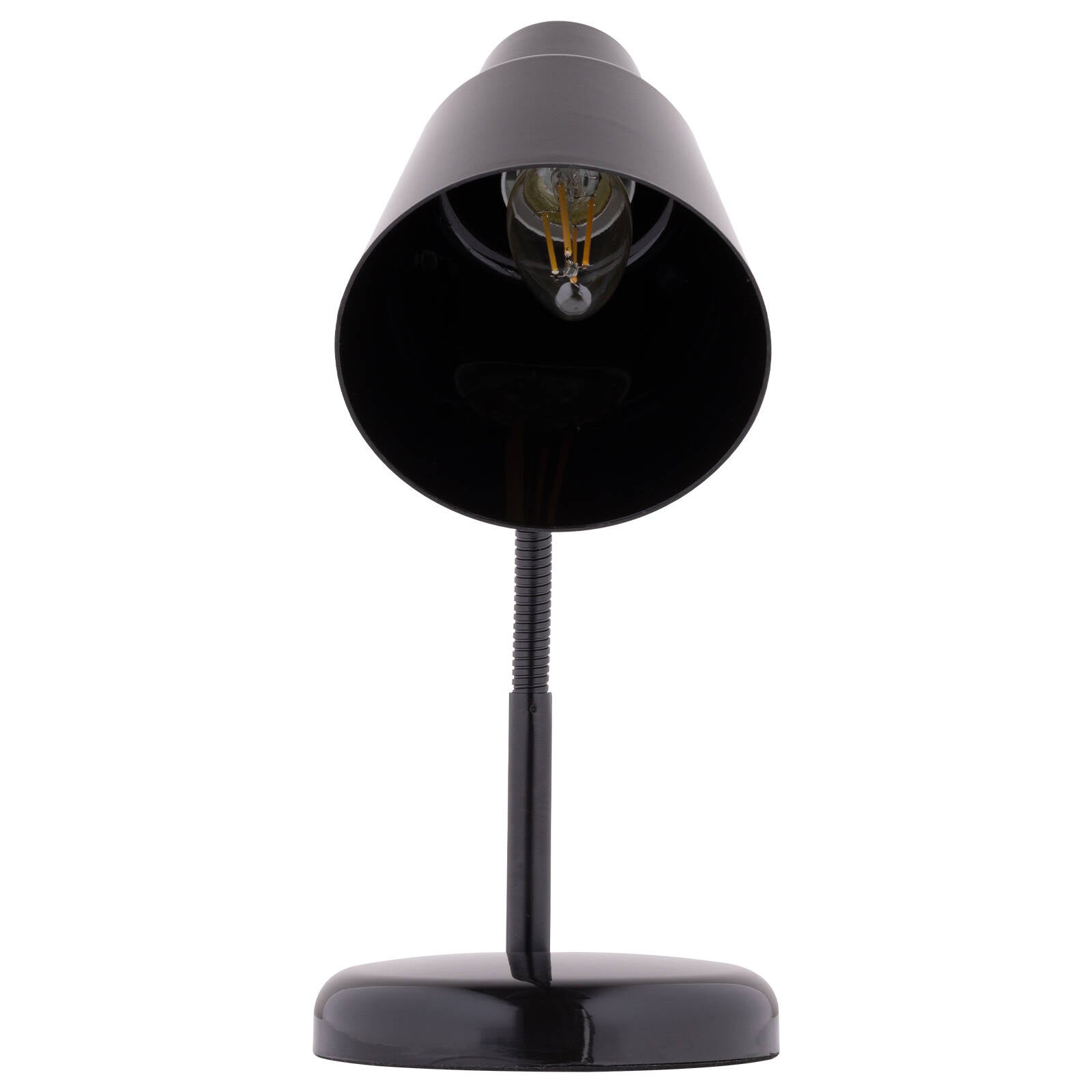 Verve Design Black Brylee Adjustable Head Desk Lamp 25W ATL153BK