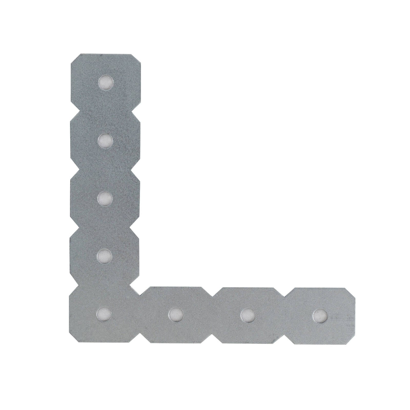 Carinya 100 x 100 x 25 x 1mm Galvanised Steel L-Shape Make-A-Bracket