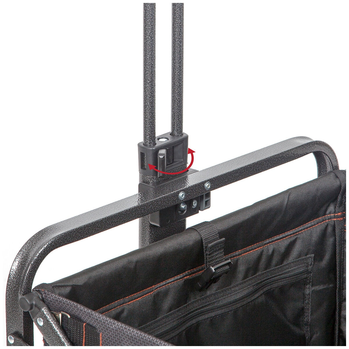 Mac Sports Deluxe Push Pull Folding Wagon with Brakes