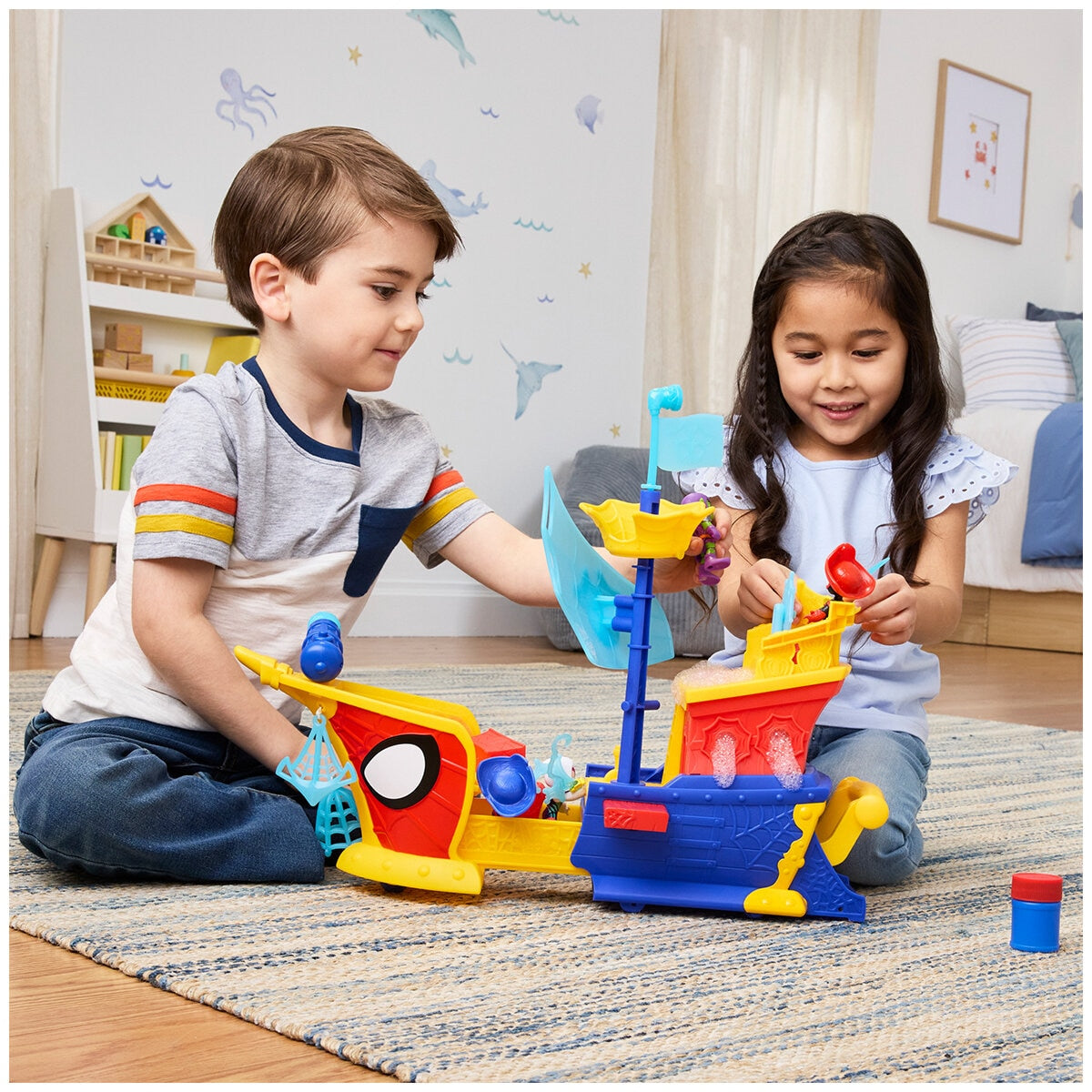 Marvel Spidey and his Amazing Friends Water-Webs Pirate Ship