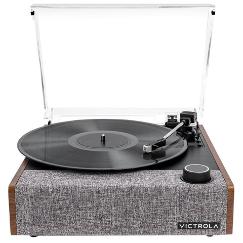 Victrola Eastwood II Turntable Walnut - 3 Speed, Bluetooth 5.1, Built-in Speakers - SuperSaverAU - view 1