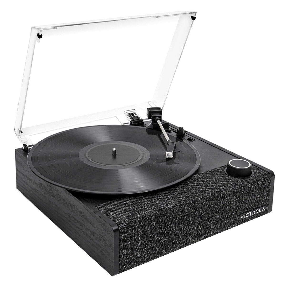 Victrola Eastwood II Turntable Black - 3-Speed, Bluetooth, Built-In Speakers, 375x182x426 mm - SuperSaverAU - view 1