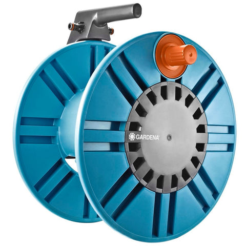 Gardena Wall Mounted Hose Reel - 60m x 13mm Plastic - Easy Storage - SuperSaverAU - view 1