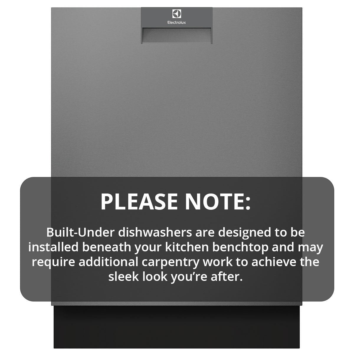 Electrolux 60cm Built Under ComfortLift Dishwasher - 14 Place Settings, Dark Stainless Steel - ESF97400RKX