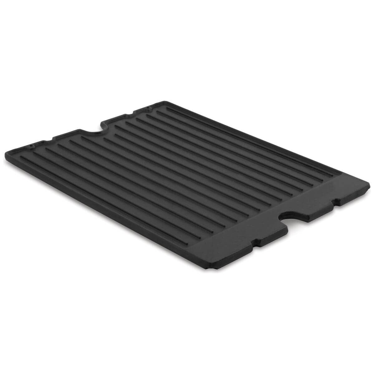 Broil King Cast Iron Griddle - Heavy Cast Iron with Matte Porcelain Coating, Black - 11242
