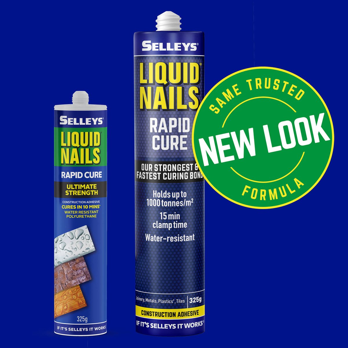 Selleys Liquid Nails Rapid Cure 325g Polyurethane Waterproof Adhesive - SuperSaverAU - view 4