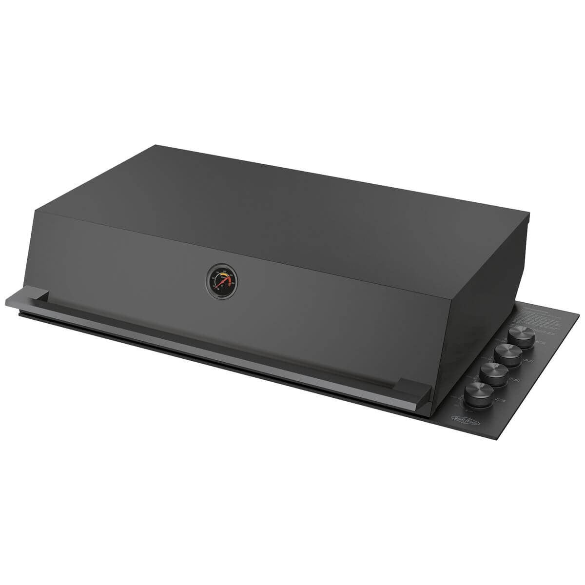 Beefeater ProLine 6 Burner Built-In Gas BBQ with Hood - Grey / Charcoal - Electronic Ignition - BSH158DB