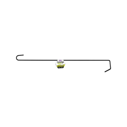 Jack 600mm Black Square Steel Hanging Basket Hook, Indoor & Outdoor