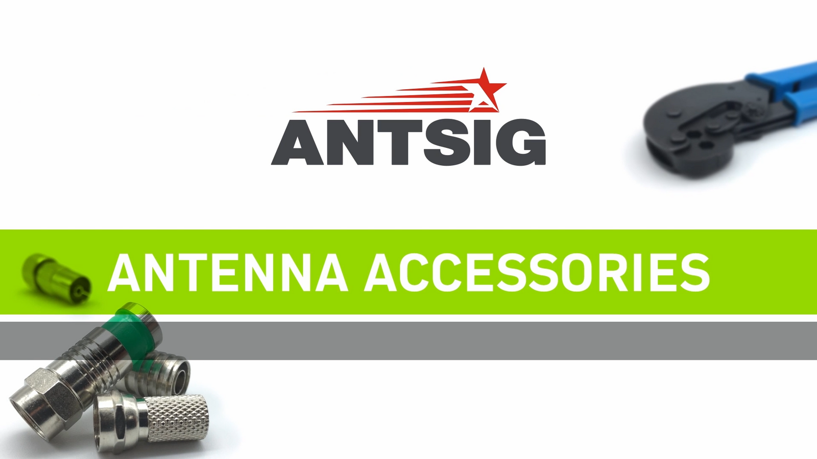 Antsig F Plug to PAL Socket Right Angle Nickel Plated AP047