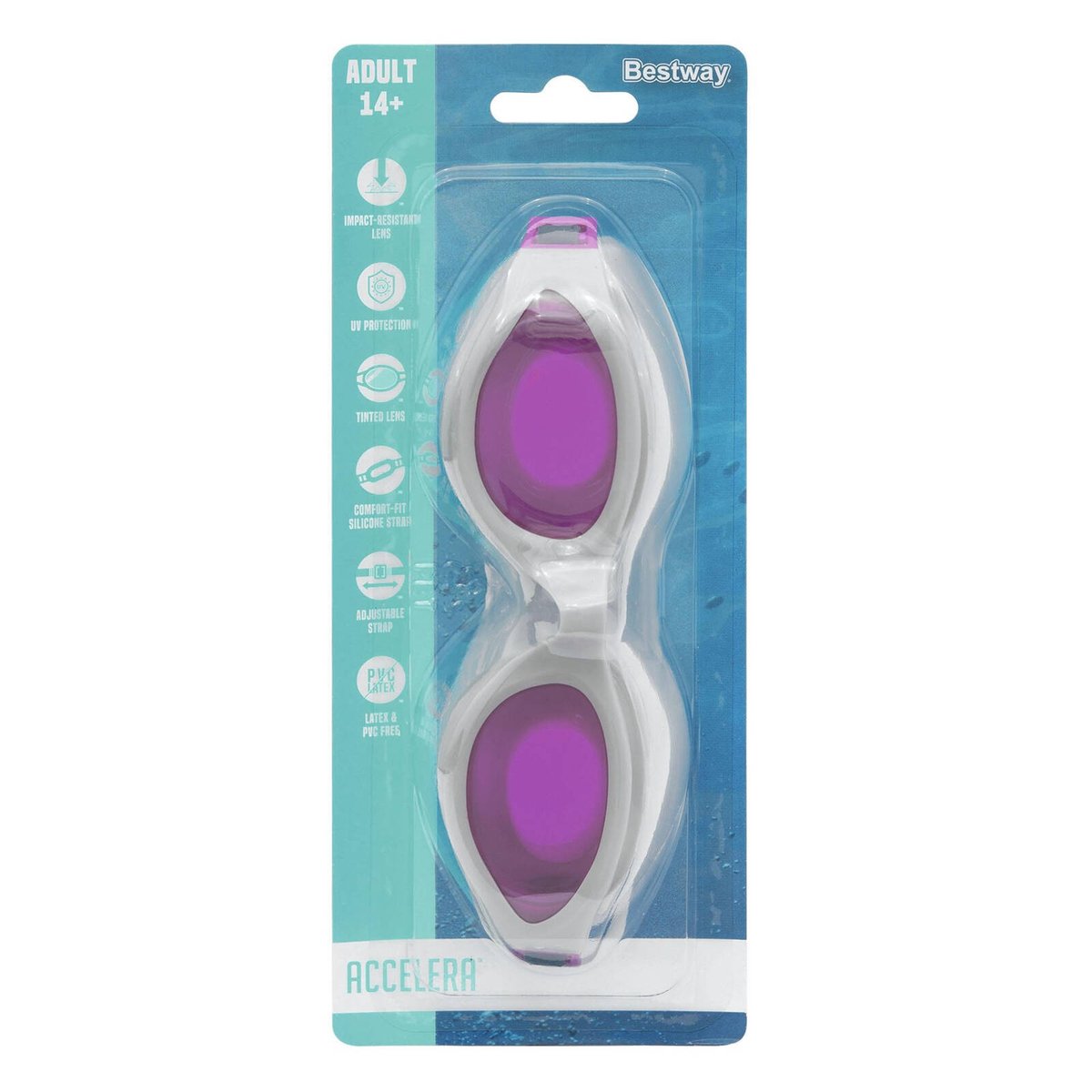 Bestway Accelera Swimming Goggles - Teens 14+