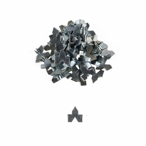 Everhang Glazier Push Point Picture Framing Pins Zinc Plated - 50 Pack