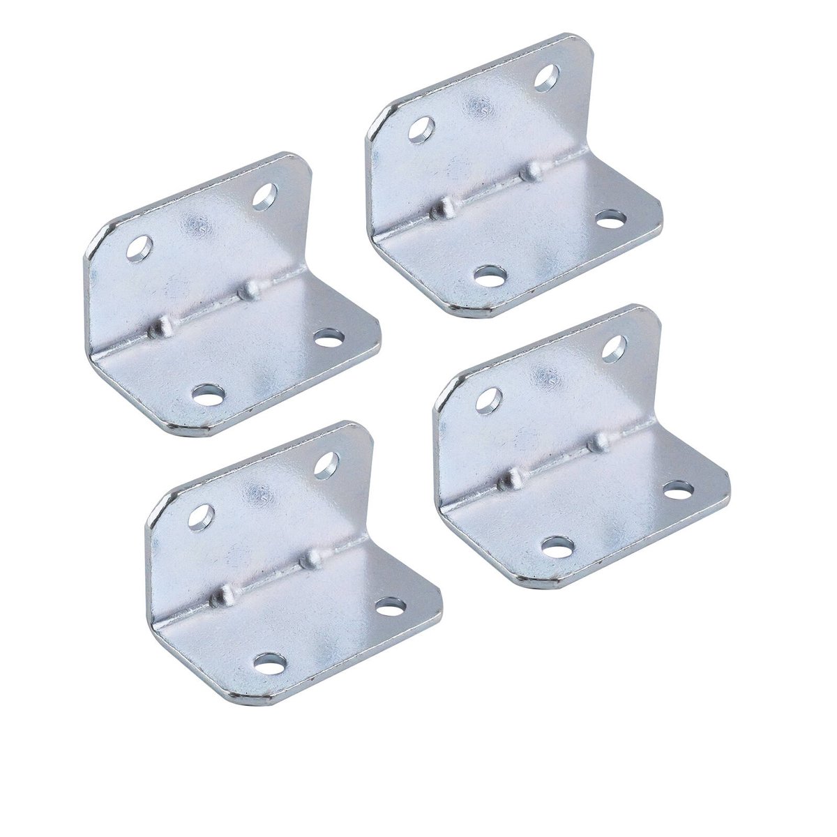 Carinya Reinforcing Angle Bracket 4 Pack - 44 x 27 x 27mm - Zinc Plated - SuperSaverAU - view 3