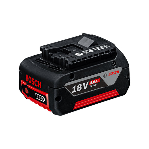 Bosch Professional 18V 5.0Ah Battery, GBA 18V Li-ion, 1600A001Z9