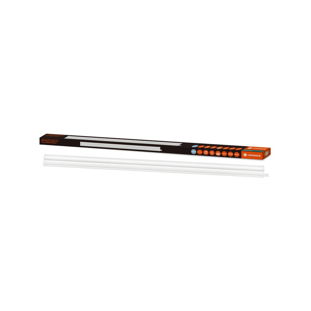 Ledvance 600mm LED Batten 6.5W 650lm Daylight Indoor