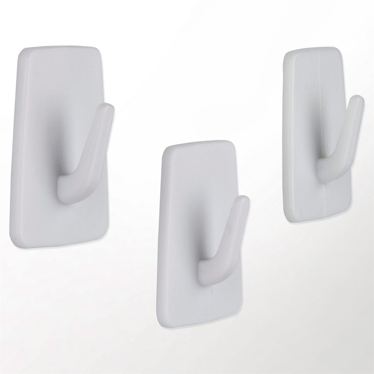 Command White Adhesive Micro Hooks - 20mm x 30mm - Plastic - Damage-Free - 3 Pack - SuperSaverAU - view 3