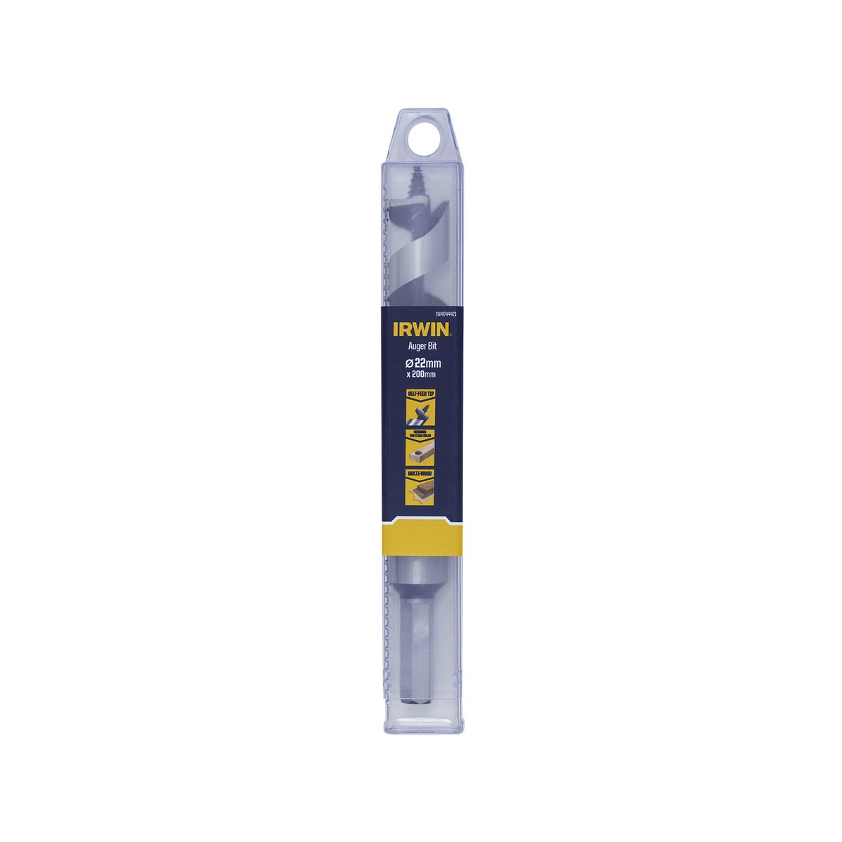 Irwin 22 x 200/125mm Wood Auger Drill Bit