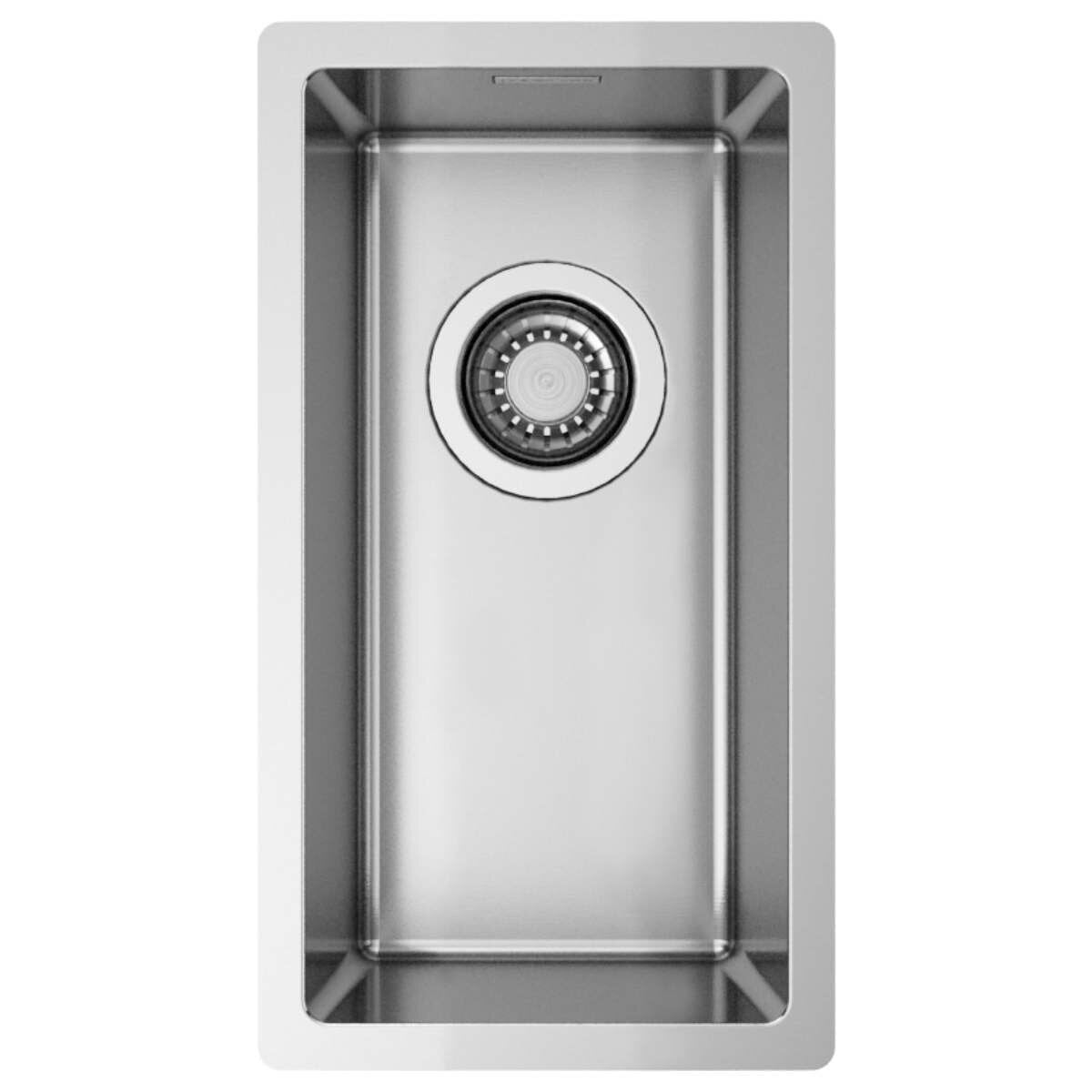Artinox Radius 18 Single Bowl Sink - AISI 304 Stainless Steel, Top, Under or Flush Mount - ARTRAD1840