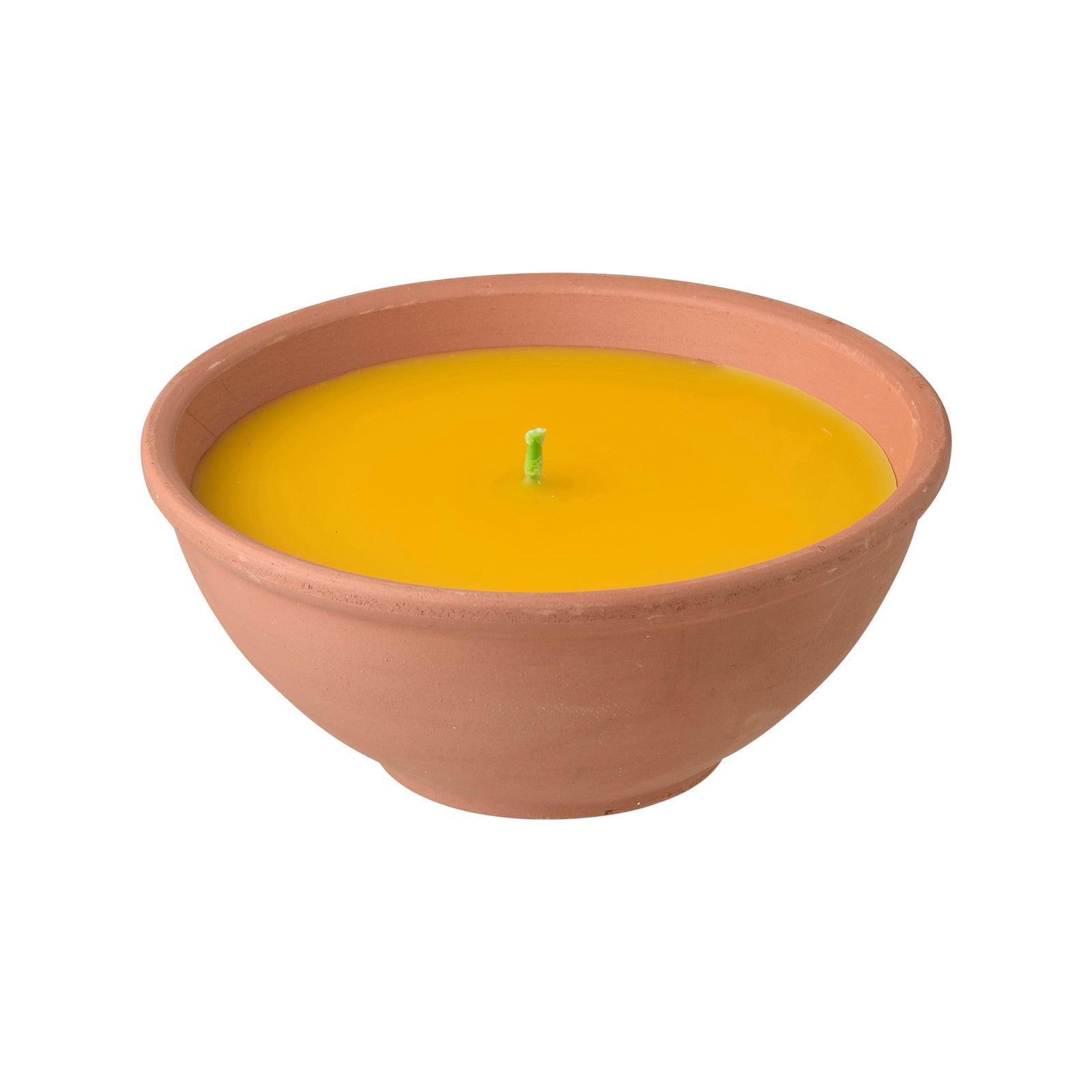 Pie Dish Citronella Tropical Strength Candle - Mosquito Repellent Outdoor