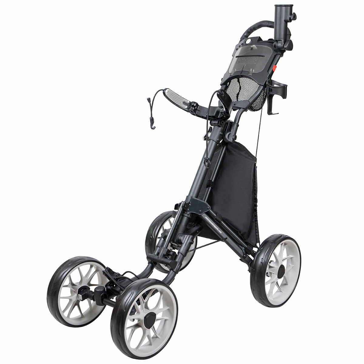 Incontro Sports CaddyCruiser One-Click Folding 4 Wheel Golf Push Carts