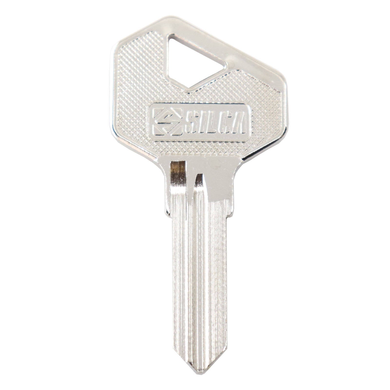 EHI LF27 49mm Silver Blank Key, Nickel Plated Brass