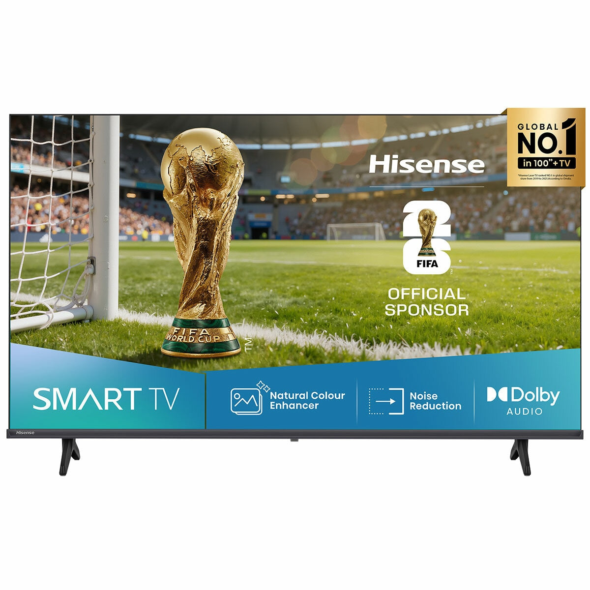 Hisense 32 Inch HD Smart TV with Natural Colour Enhancer, Dolby Audio, and VIDAA - SuperSaverAU - view 1