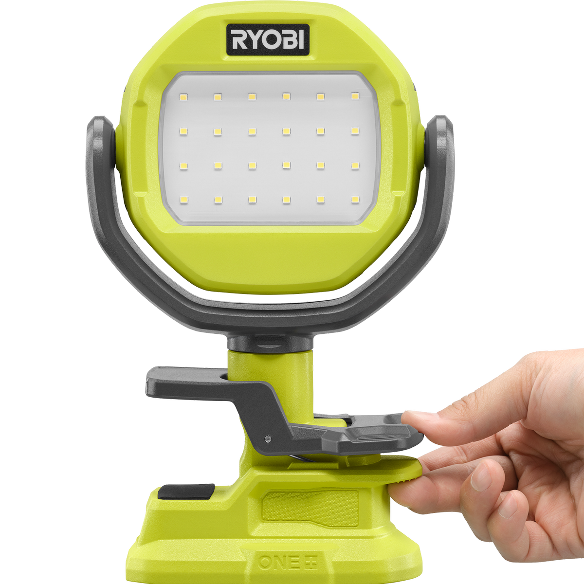 Ryobi 18V ONE+ Clamp Light RLCL18 - Tool Only - 1000 Lumens - Adjustable - SuperSaverAU - view 5