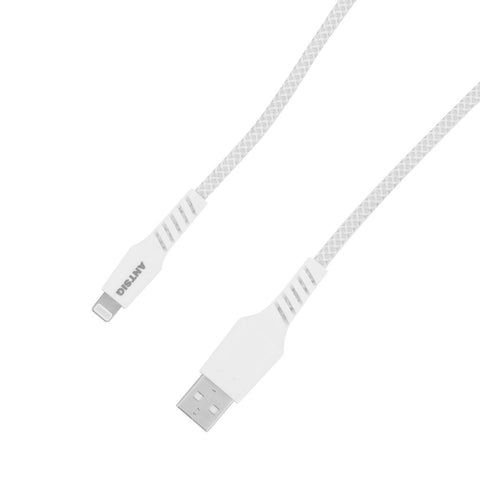Antsig 2m Braided Lightning to USB A Cable - Durable Charging Solution - SuperSaverAU - view 1
