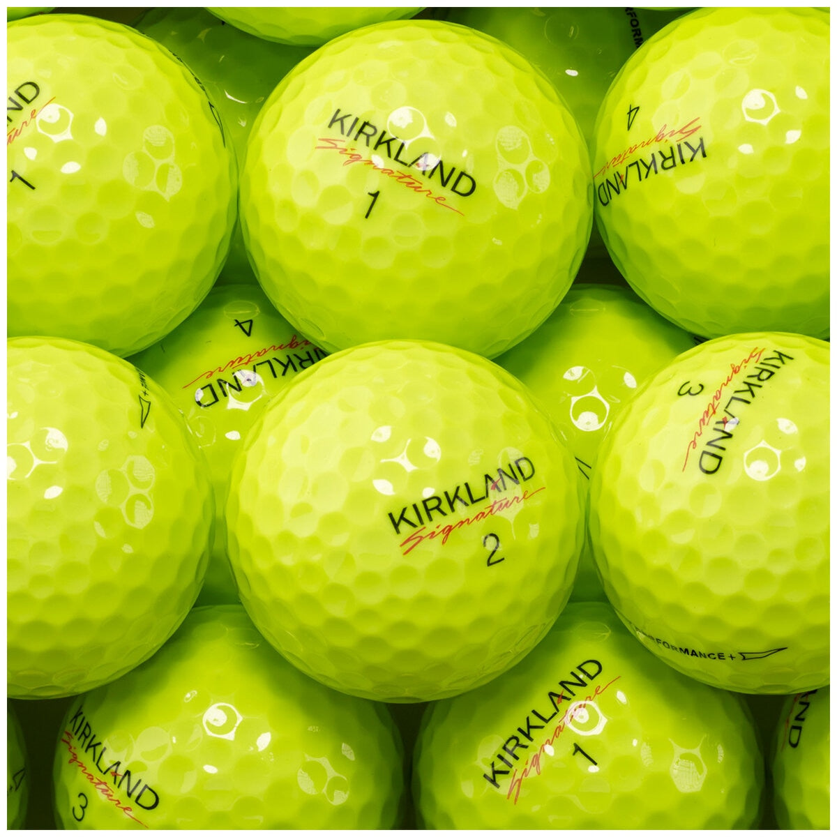 Kirkland Signature V3.0 Yellow Golf Ball 24 Pack