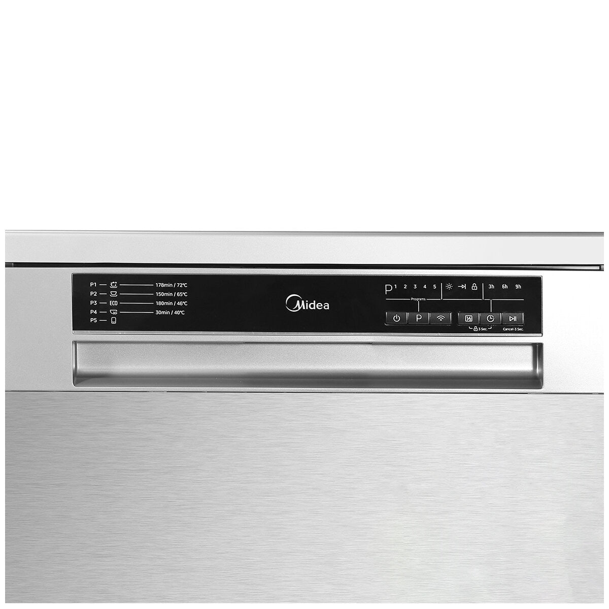 Midea 60cm 14 Place Freestanding Dishwasher Stainless MDWPF1433F(SS)-WG