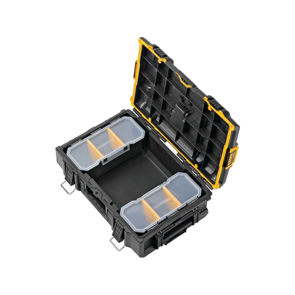 Dewalt Toughsystem 2.0 Shallow Tool Box - 554mm x 165mm x 371mm - Black - SuperSaverAU - view 3