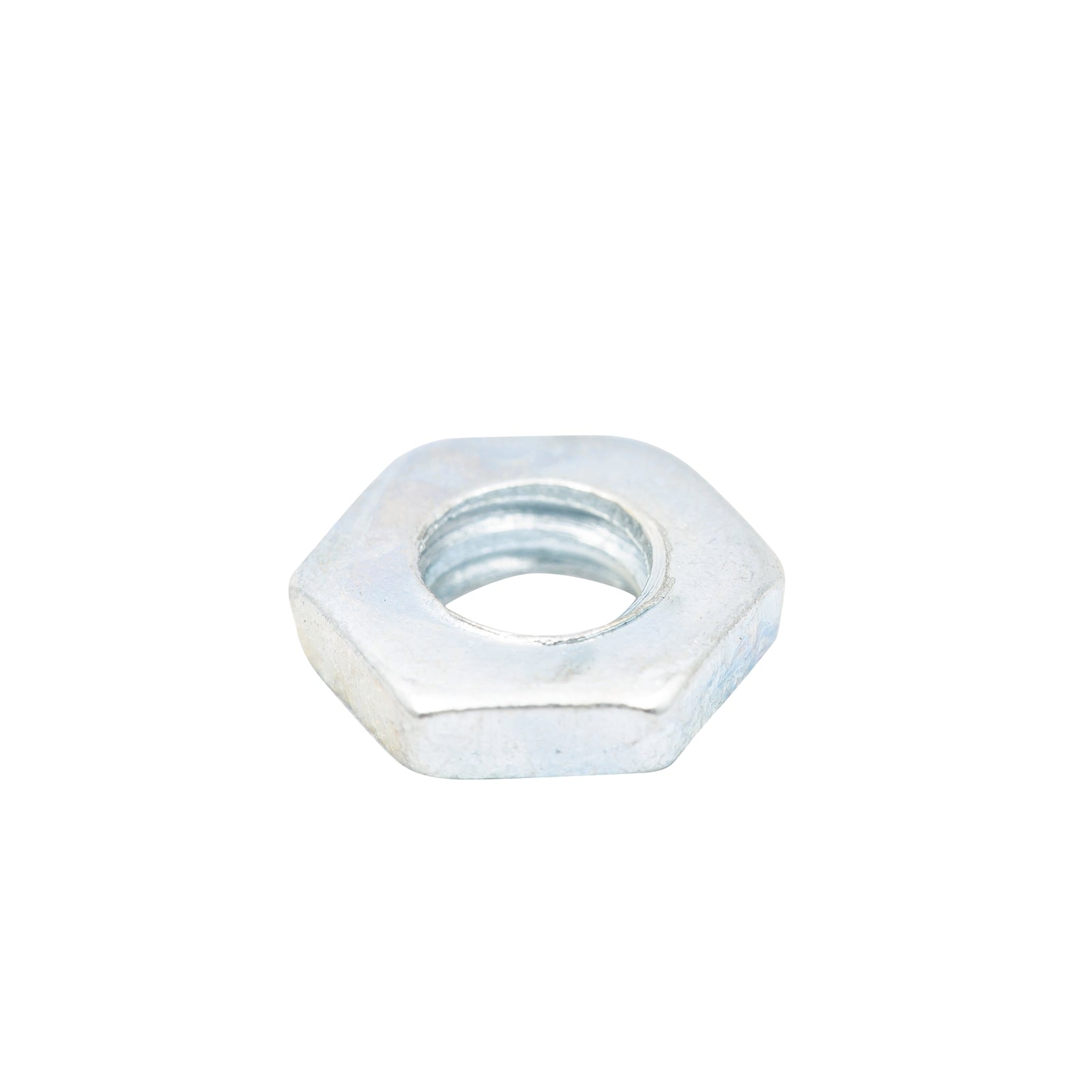 Zenith 3/16" Zinc Plated Steel Hex Half Nuts - 45 Pack