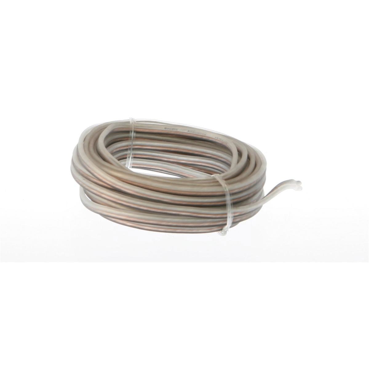 Studio Acoustic 6m 18GA Speaker Cable - Flexible Clear Sheath