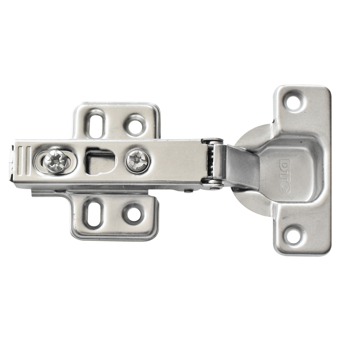Kaboodle Standard Door Hinge Nickel Plated - 1 Pair