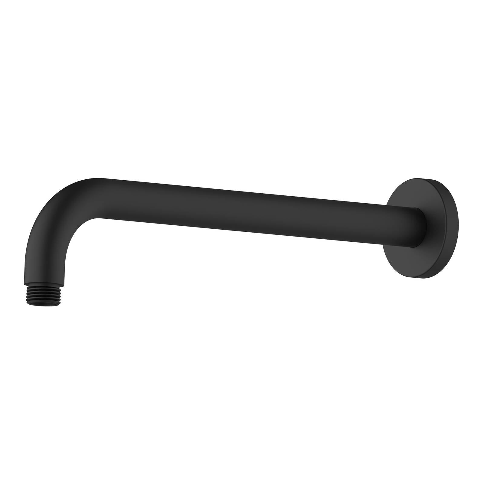 Mondella 300mm Matte Black Grade 304 Stainless Steel Horizontal Shower Arm