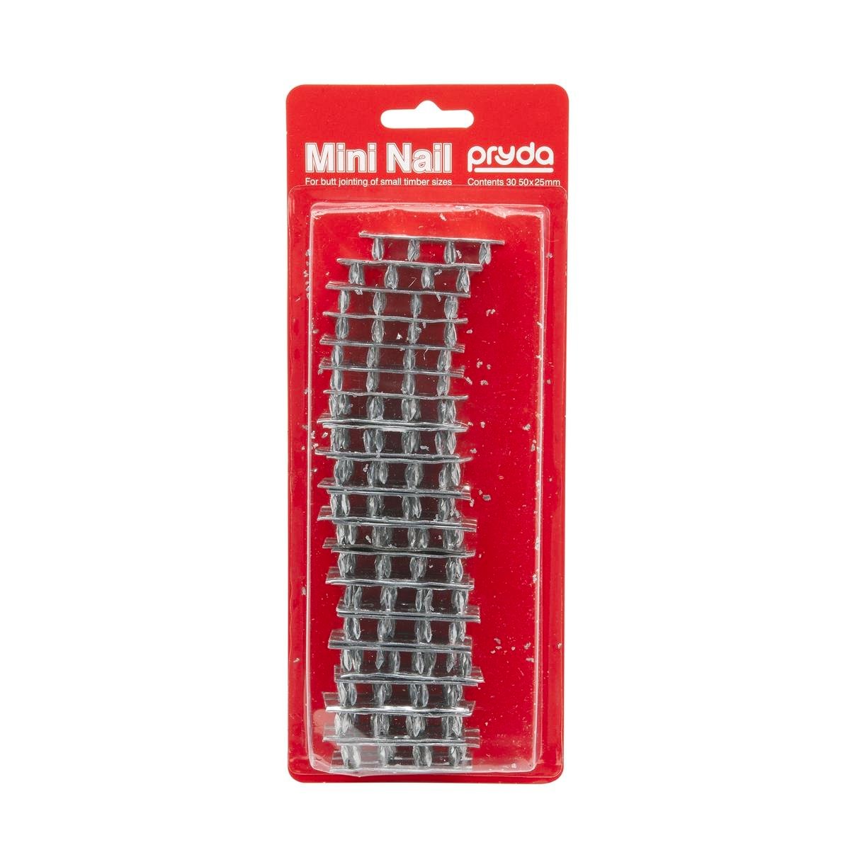 Pryda Nailplate Mini - 50 x 25mm - Galvanised Steel - Pre-Punched - SuperSaverAU - view 1