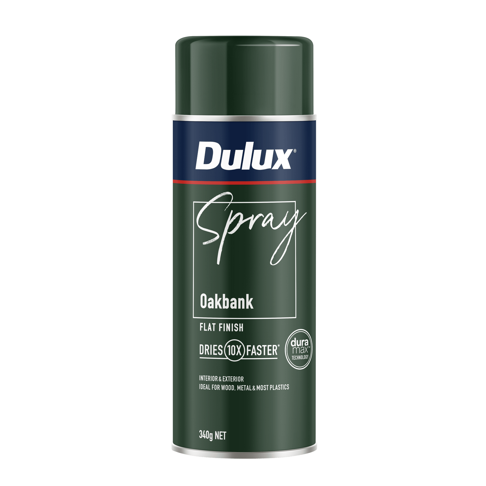 Dulux 340g Oakbank Flat Spray Paint