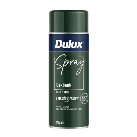 Dulux 340g Oakbank Flat Spray Paint